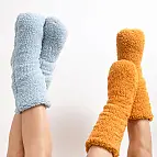 Polarfleece-Socken für zu Hause