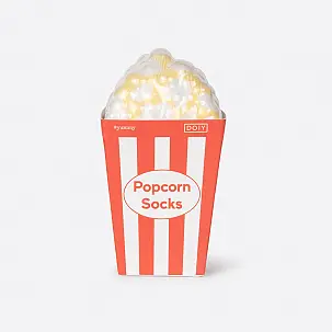 Lustige Socken Popcorn