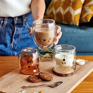 Kaffeeglas doppelwandig Glasito