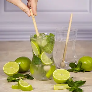 Gläserset für die Zubereitung des perfekten Mojitos