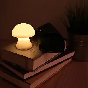 Kleine pilzförmige Lampe